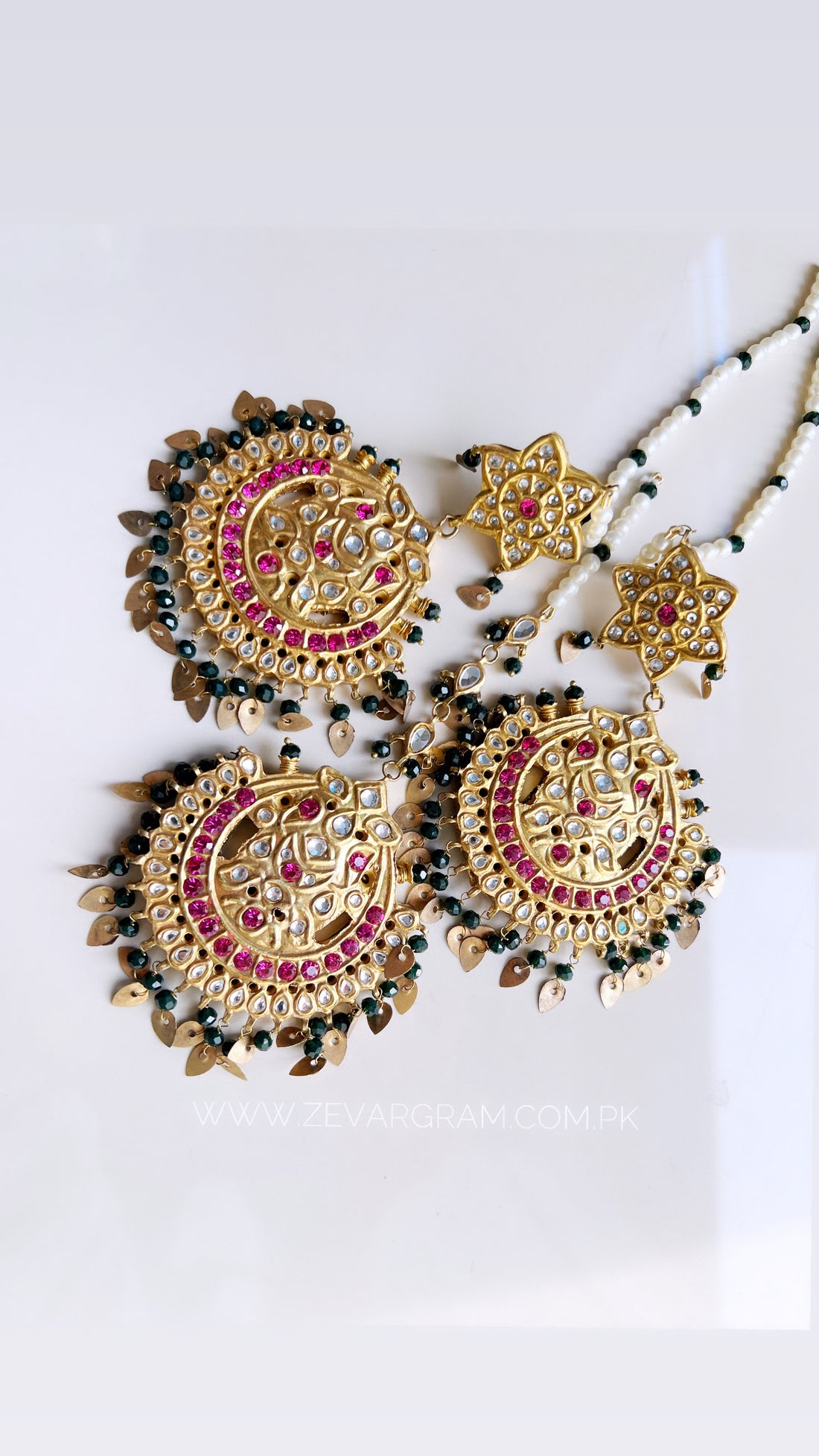 JAHANARA PINK GREEN